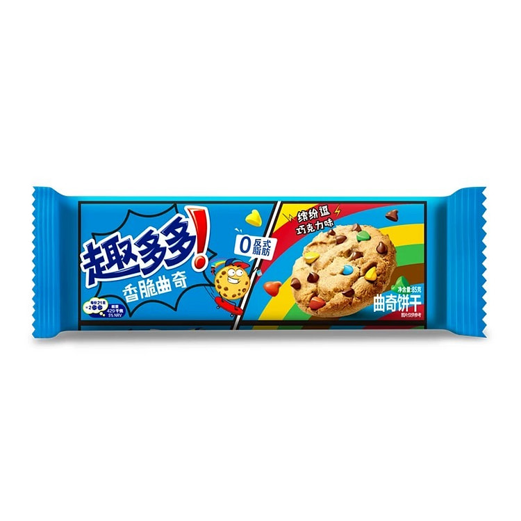 【趣多多】香脆曲奇 缤纷逗味 1袋