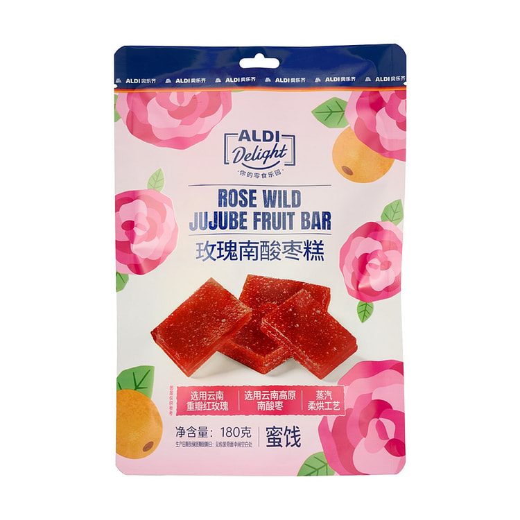 Aldi Delight Rose Jujube Fruit Cake 1pc 180 g