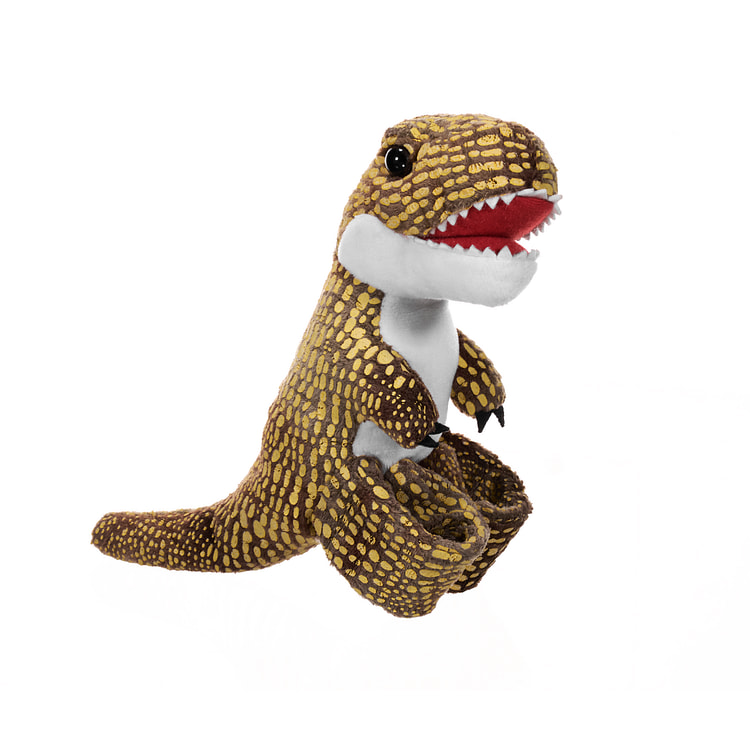 Huggers Glow In The Dark T-Rex Stuffed Animal 8"