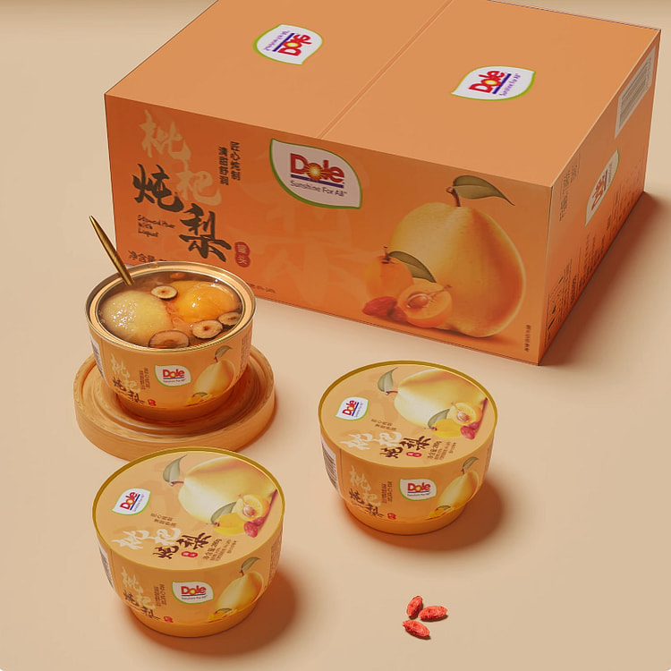 Stewed Pear with Loquat and Canned Fruits 280g*2