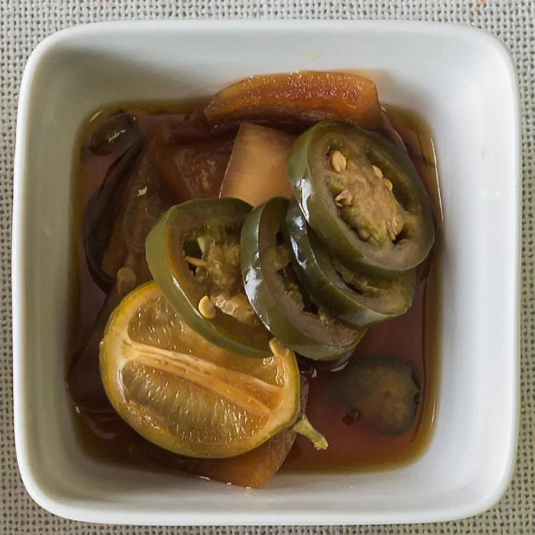 할라피뇨 무 장아찌