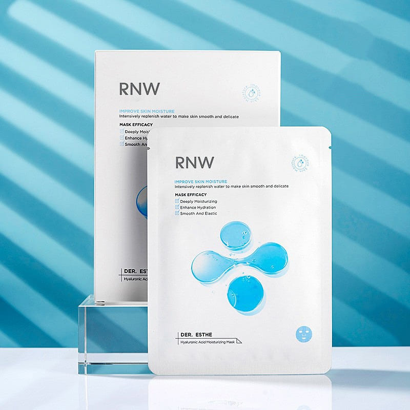 RNW Hyaluronic Acid Hydrating Mask Hydrate,10Sheet 1 box
