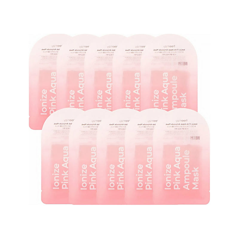 Freemay’s Ionize Pink Aqua Ampoule Mask 10 Pack 1 each