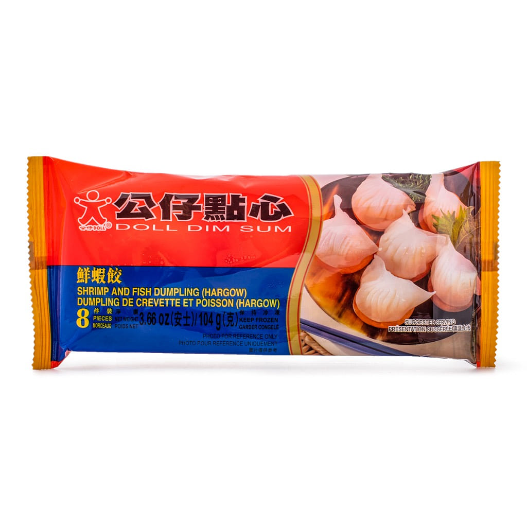 Doll Dim Sum Shrimp and Fish Dumplings 8pcs, Frozen 104 g