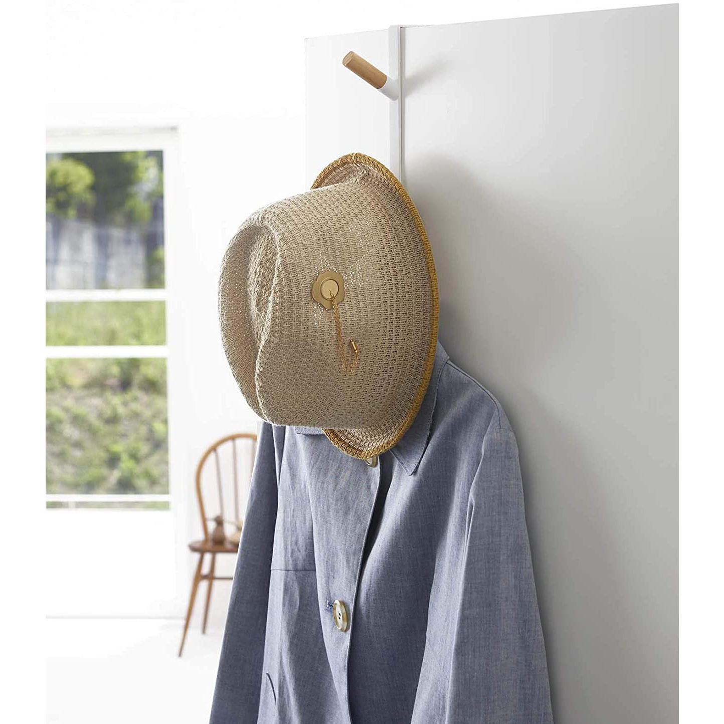 Over-the-Door Hook - Steel White 1 ส่วน
