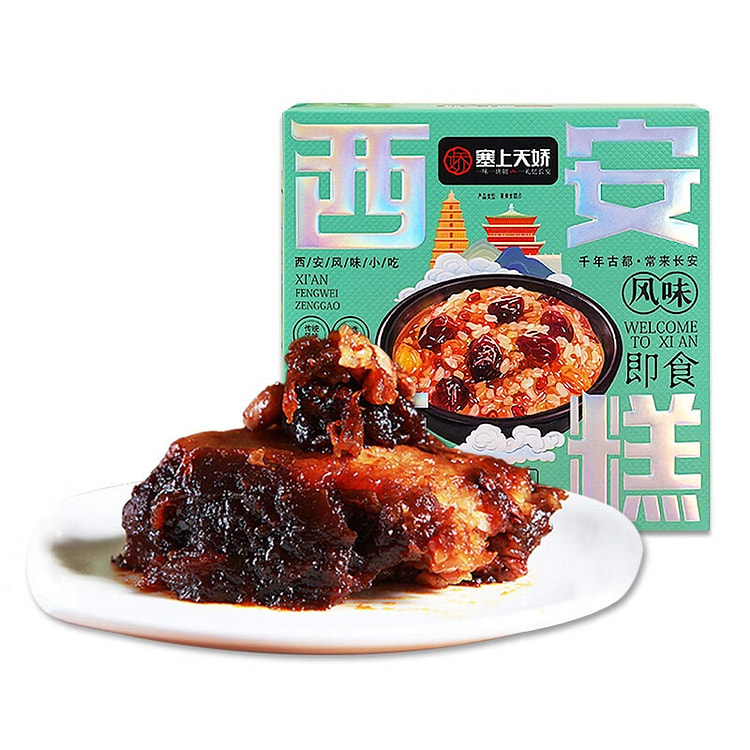 塞上天娇陕西特产蜜枣甑糕210g八宝味