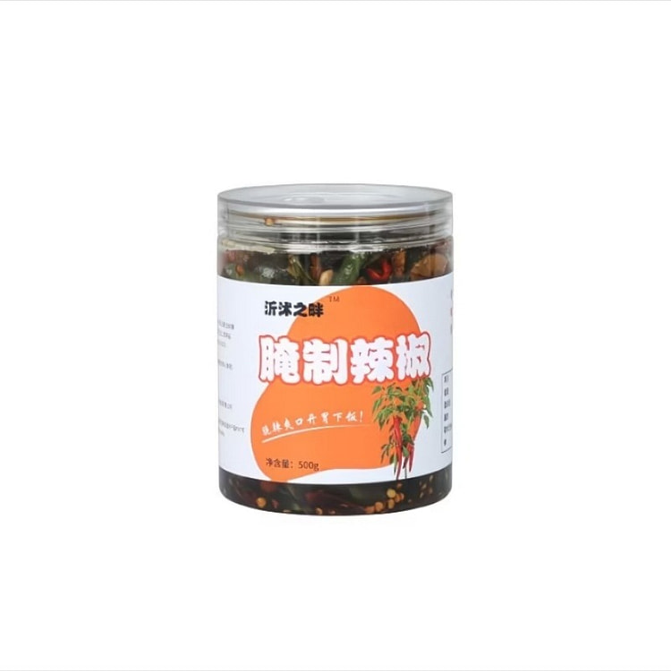 Pickled chili appetizer with slightly spicy 500g 500 g