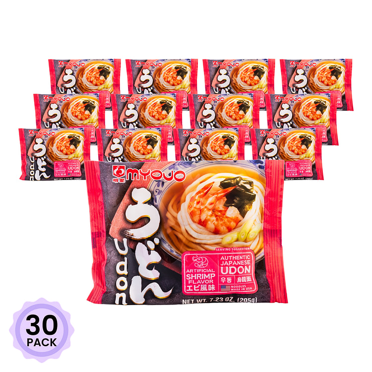 明星 乌冬面 虾味 6.75 盎司*30 包