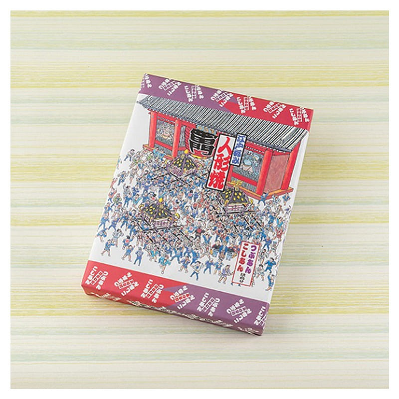 TOKIWADO Kaminari Ningyouyaki Red Bean Cake 12 pcs 1 케이스