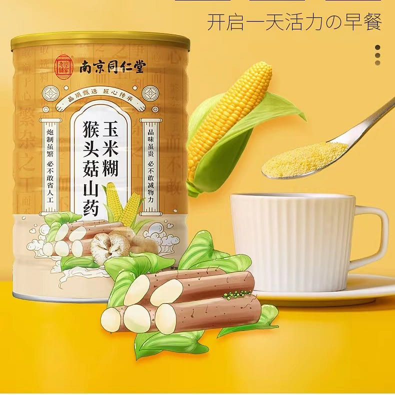 Hericium erinaceus yam corn paste kudzu root corn porridge 600g*1bottle 600 g