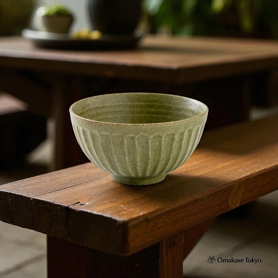 Minoyaki Pottery Tetote 125 Rice Bowl 247 กรัม