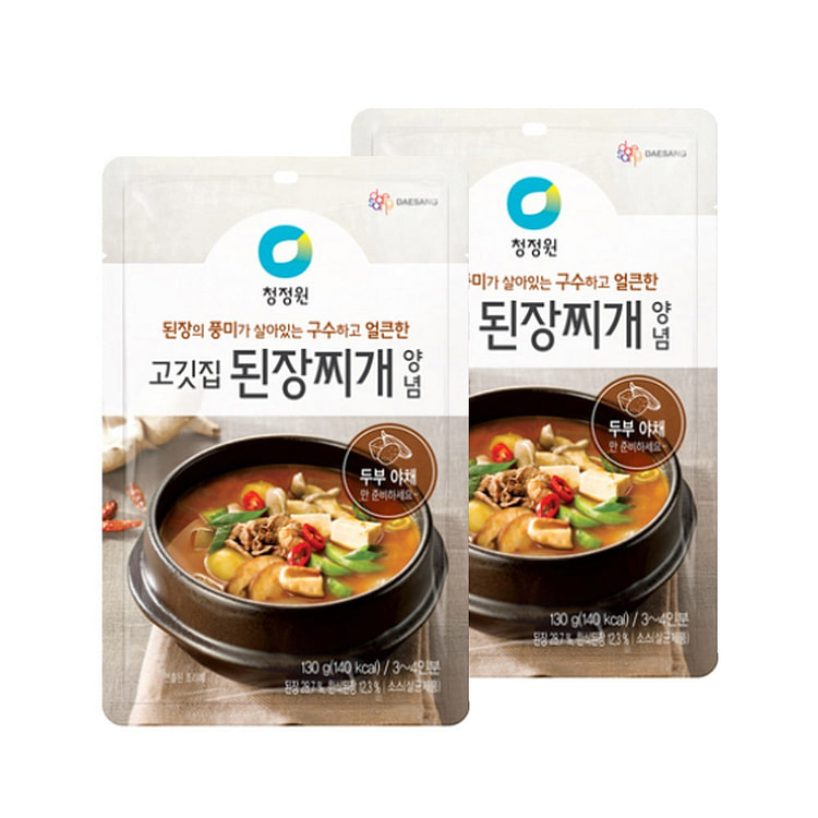 CHUNG JUNG ONE清净园 酱油炖锅汁 130g x 2p