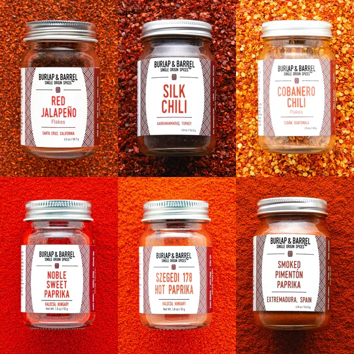 Chili Collection - 6 spice set 1 lb