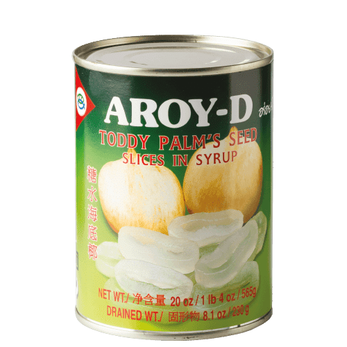 Aroy-D Toddy Palm's Seed Slices in Syrup 1 each