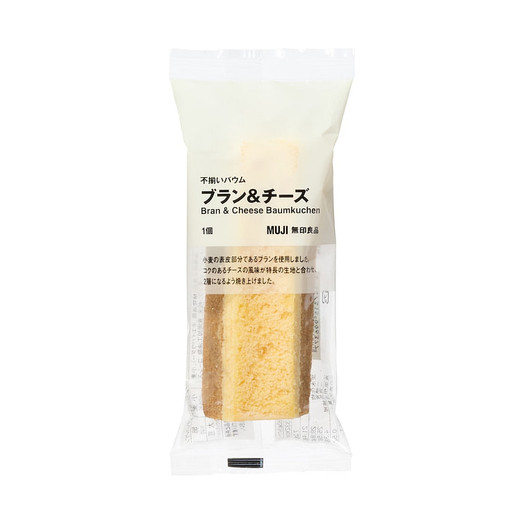 MUJI无印良品 不规则年轮蛋糕奶酪味 1枚 1 份