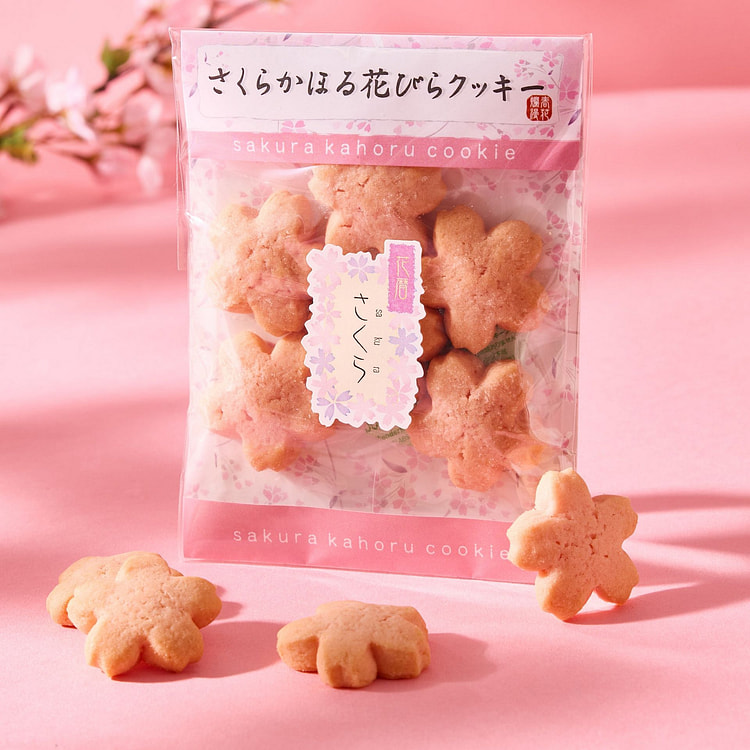 樱花香花花饼干