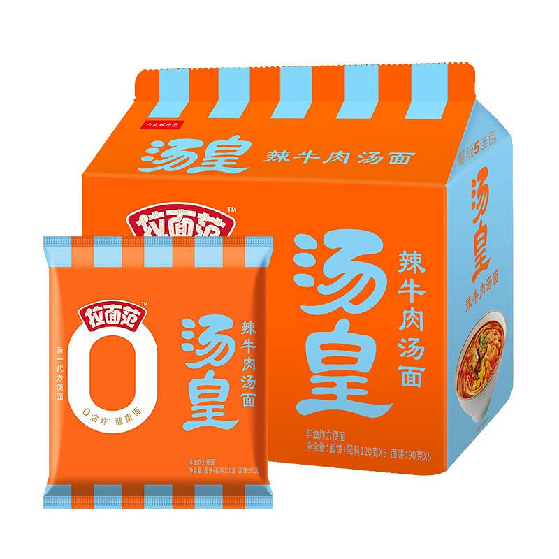 Jinmailang Spicy Beef Tonkotsu Instant Noodles 600 g