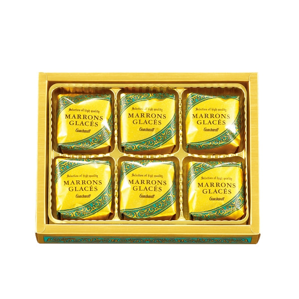Goncharoff chestnut brandy icing sugar  6 pieces