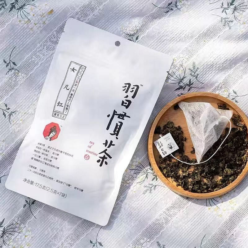 Tea Yan Yue color lady Red customary tea 17.5g 17.5 g