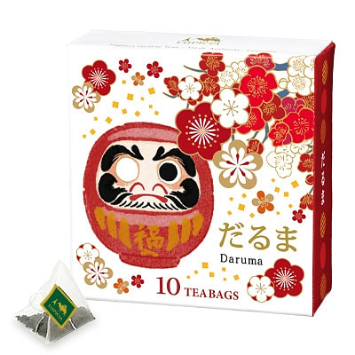 DARUMA limited box of 10 tea bags 1 each