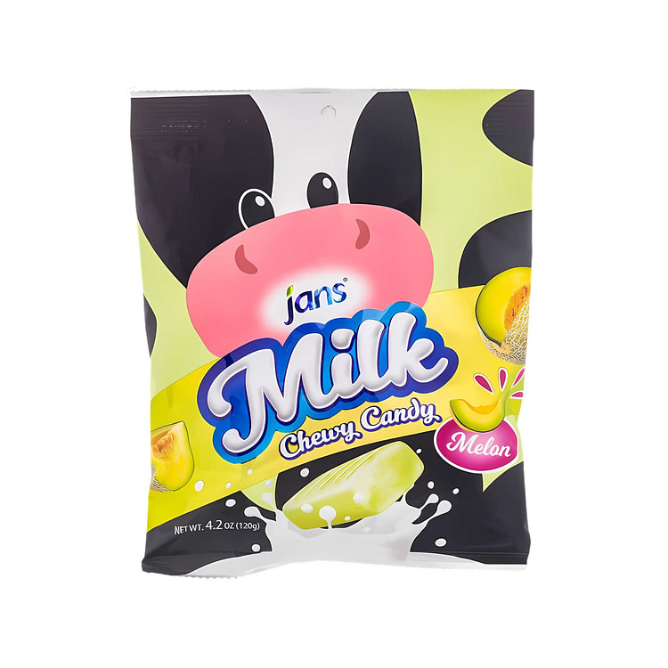 Jans Milk Chewy Candy Melon (Indonesia)