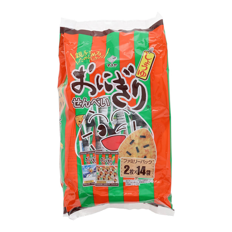 Onigiri Rice Crackers (14 pieces)