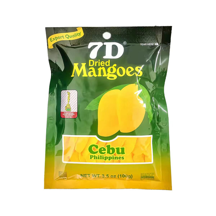 Philippine Cebu 7D Mango Dried 100g 100 g