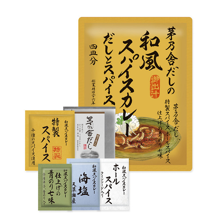 茅乃舎 和风香料咖喱 高汤与香料 1 份