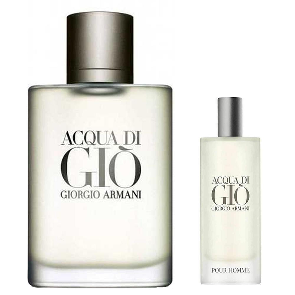 Giorgo Armani – Acqua Gio Homme Giftset (100 ml) and Eau de Toilette (15 ml)