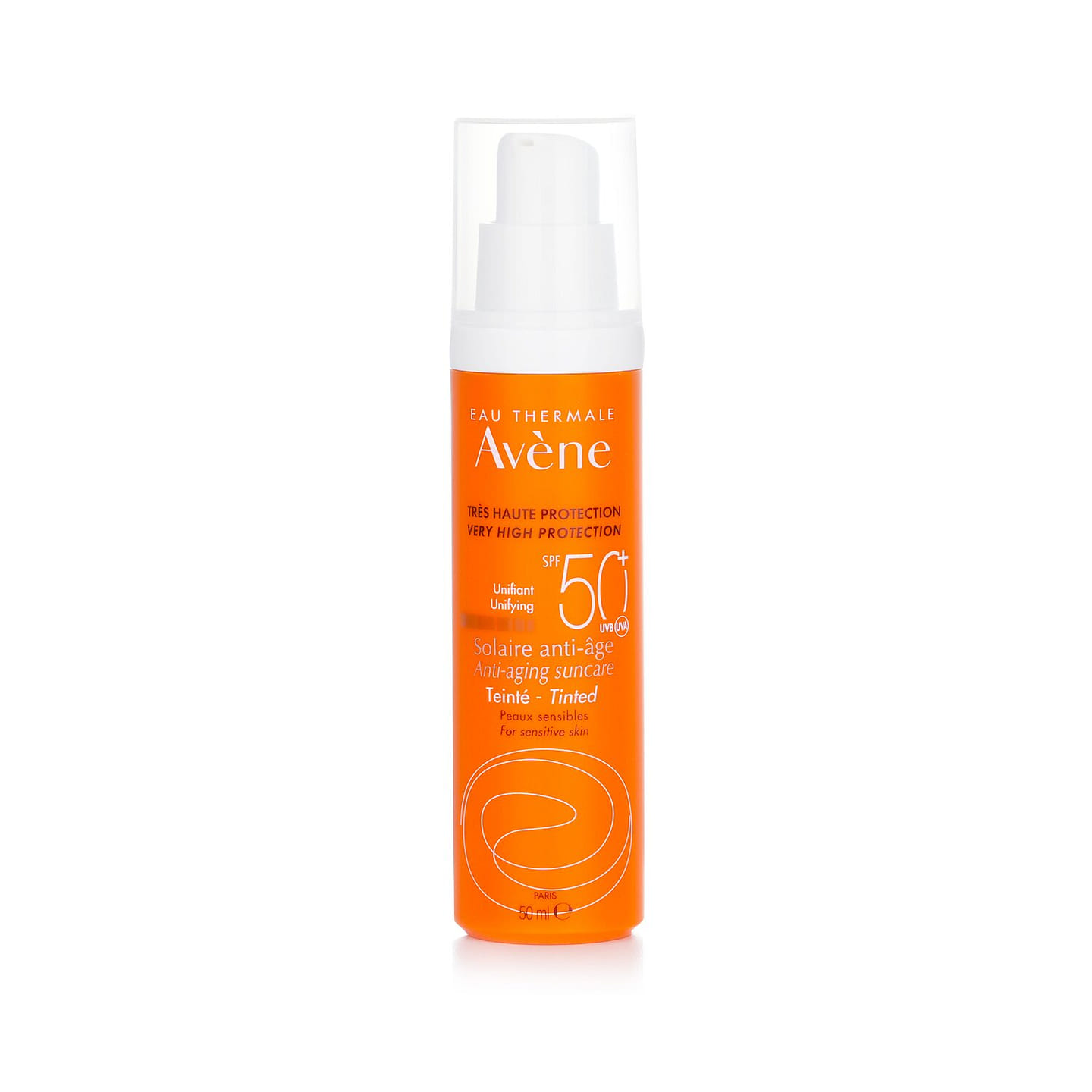 Avene High protection anti-aging sunscreen SPF50 – suitable for sensitive skin 50ml/1.7oz 50 ml