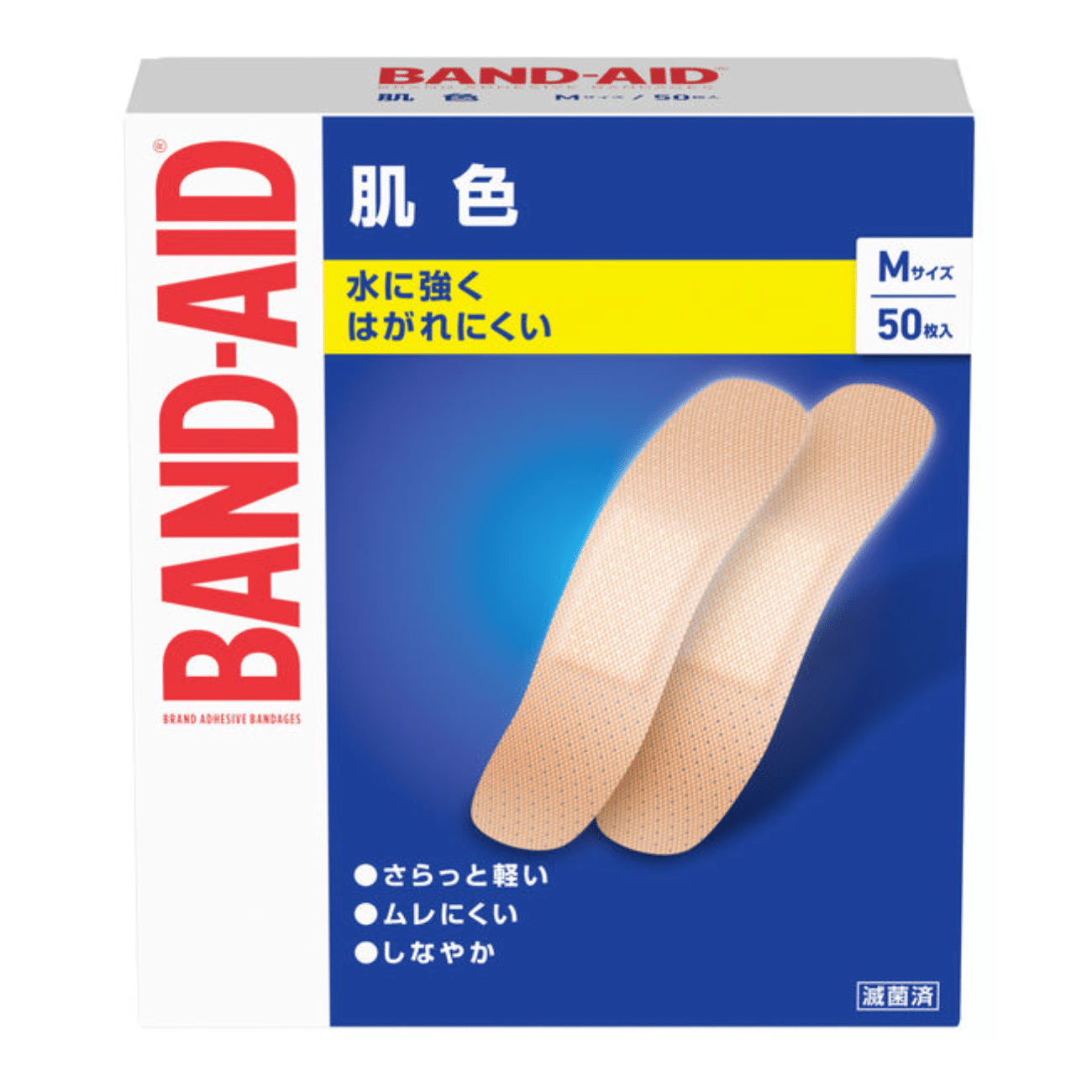 Band-aid skin color M size 50 pieces 1 box