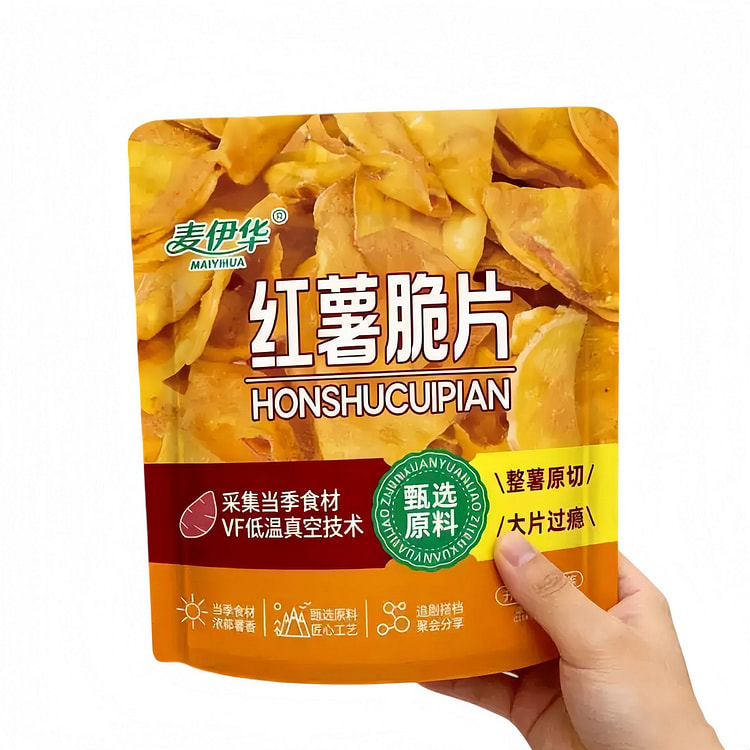 Mai Yihua Sweet Potato Crisps Freeze-Dried Sweet P 100 g