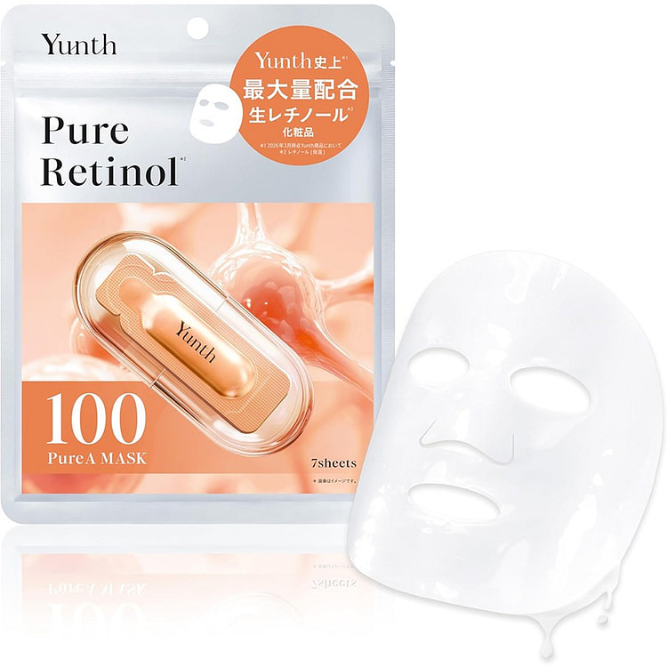 Yunth ユンス ピュアA マスク 7枚入り 1 パック