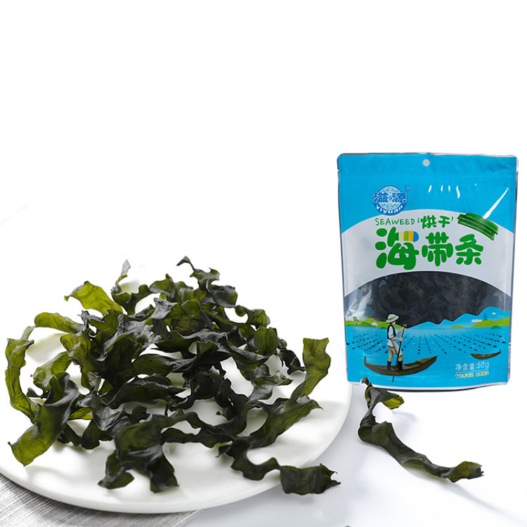 溢源霞浦特产烘干小海带条50g*3袋