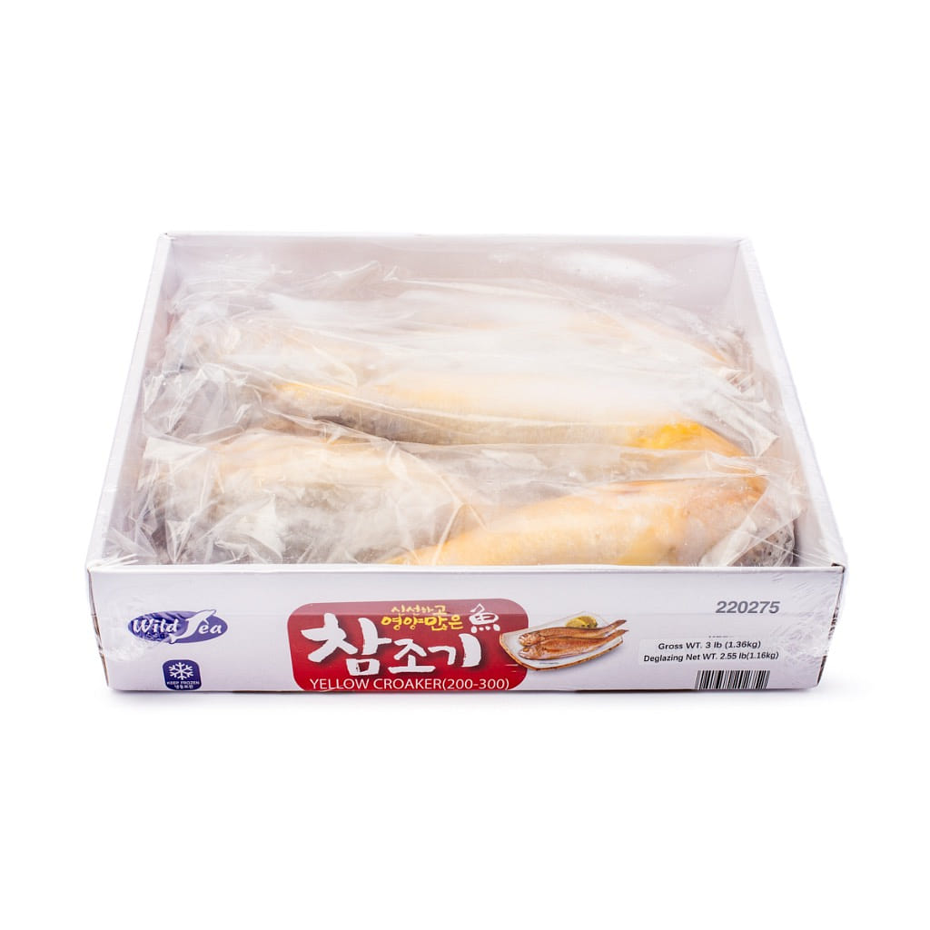 Yellow Croaker Bag, Frozen 5pc 3 lb