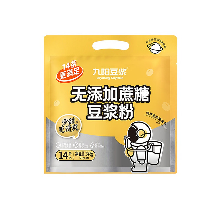 九阳豆浆粉无添加蔗糖270g*1袋