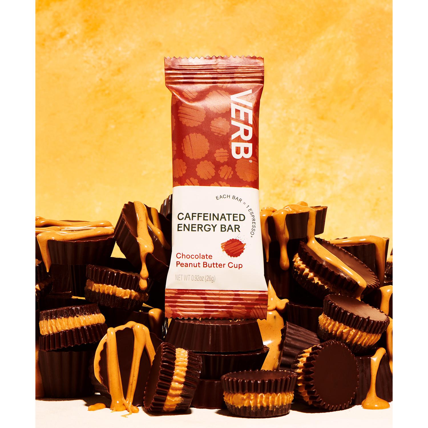 Caffeinated Energy Bar, Chocolate Peanut Butter Cup 16 count