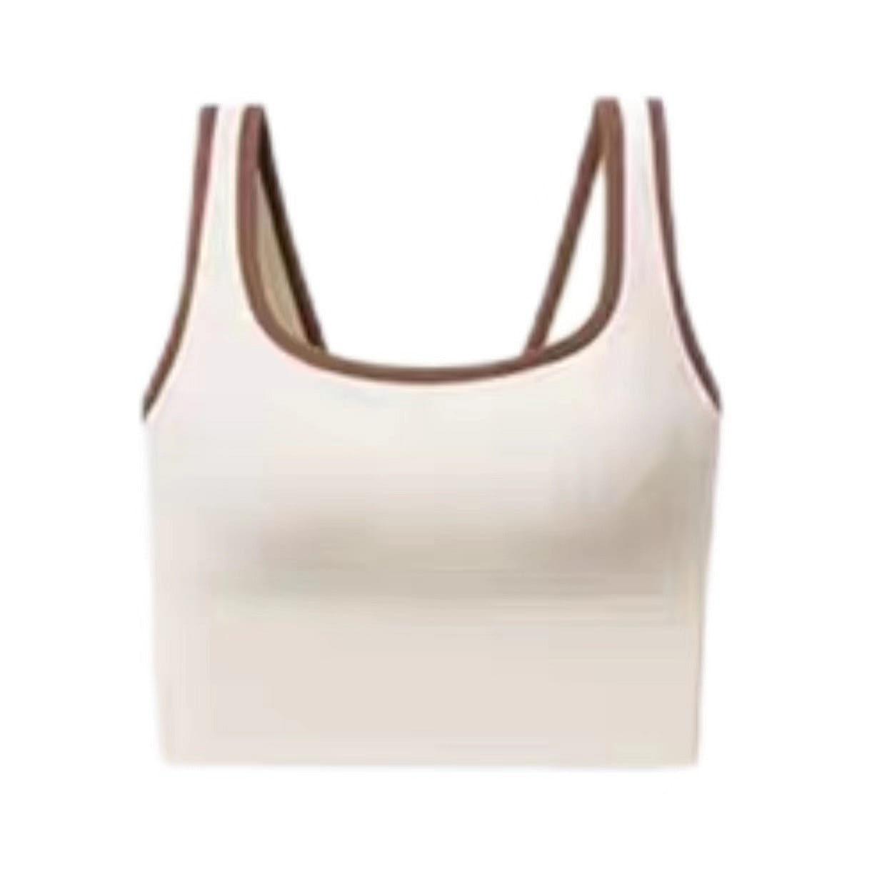 Camisole Bra Vest Underwear Beautiful Back-Herben white M 1 each