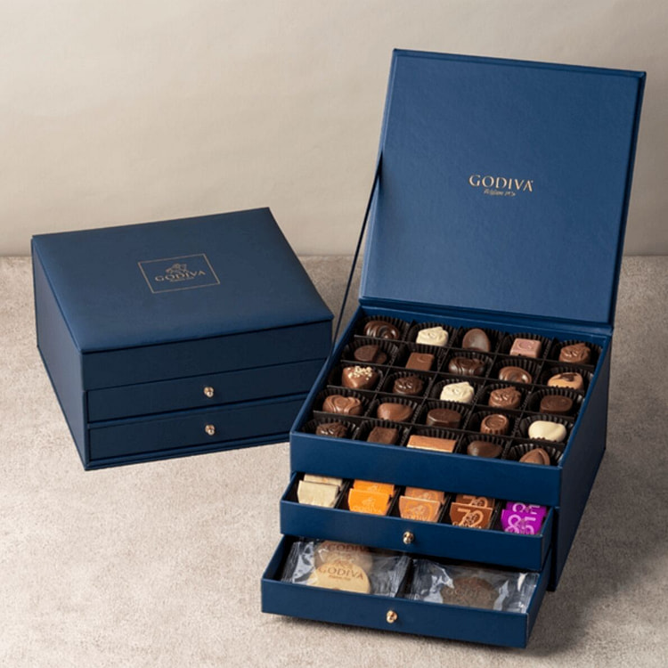 GODIVA圣诞限定巧克力礼盒 1 盒
