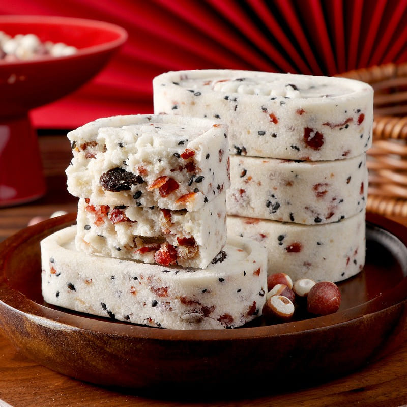 Jujube and Yam Eight Delicacies Cake without Sugar as a Substitute for Meal, 250 g