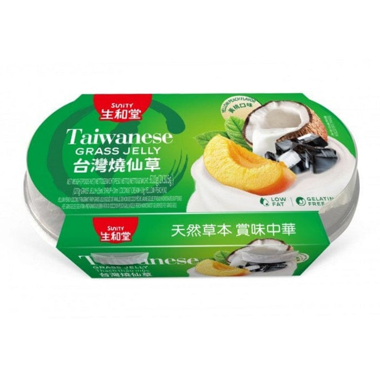 生和堂 黄桃椰香仙草冻 (280g+25ml)