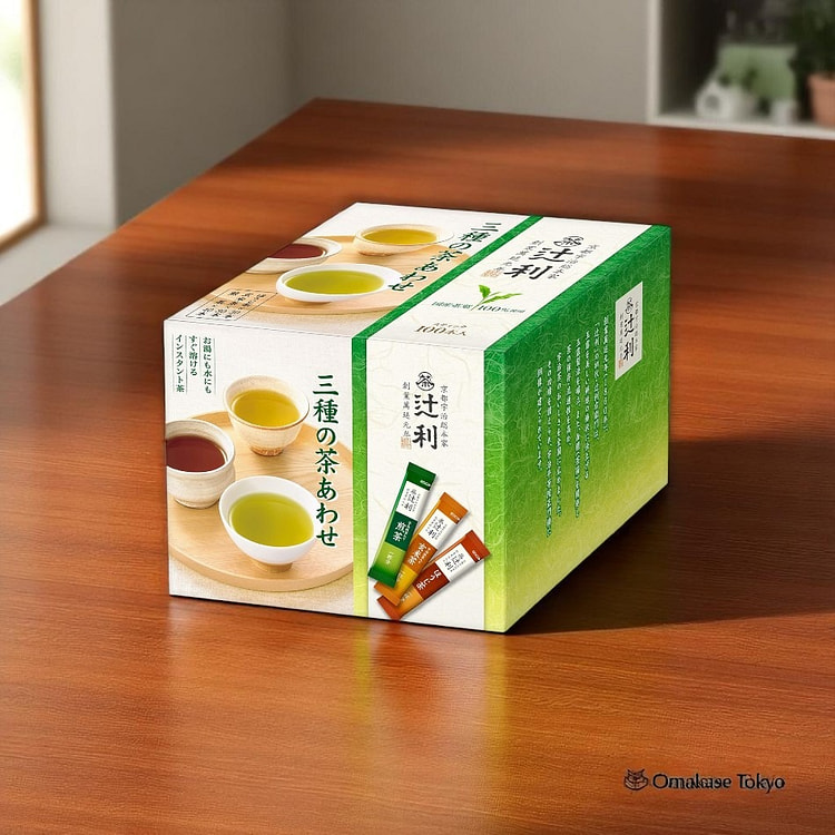 辻利速溶茶 3种口味 100P