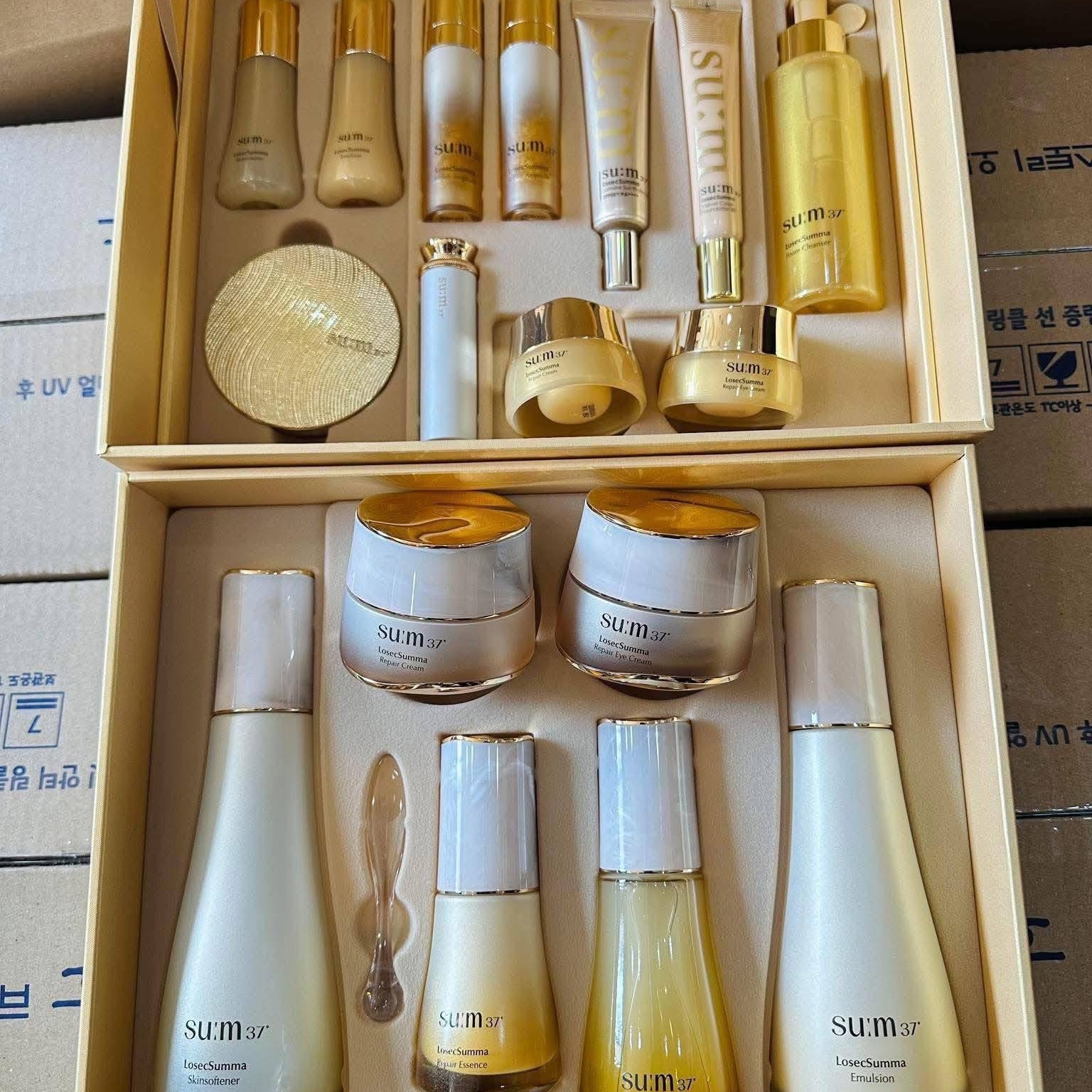 Sum37 Losec Summa Luxury Golden Elixir Special Set 1 box - Weee!
