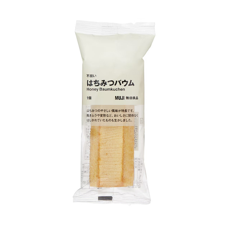 MUJI 年轮蛋糕 蜂蜜年轮蛋糕 浓郁黄油 80g 1 份