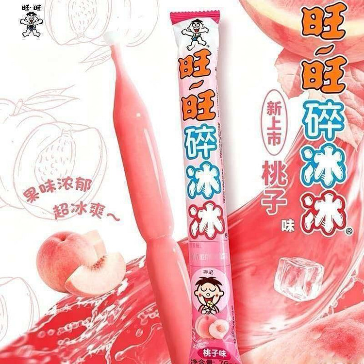 旺旺碎冰冰78ml*5桃子味棒冰饮料果冻口味零食 390 克