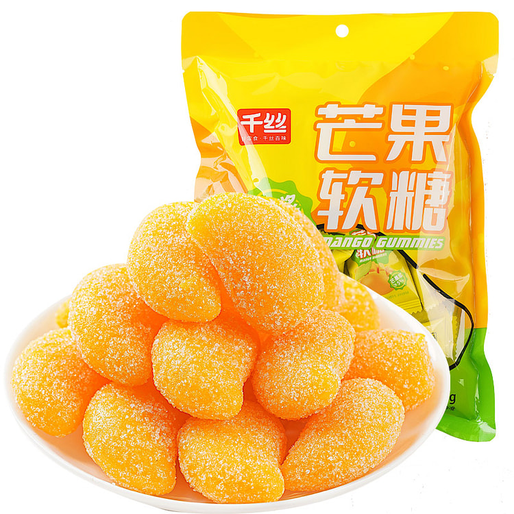 Mango gummy candies 400g*1 bag 400 g