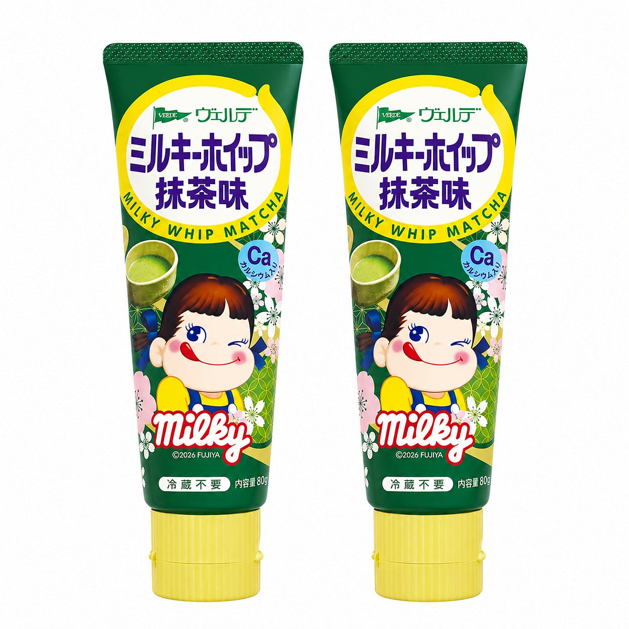 ヴェルデ ミルキーホイップ 抹茶味 2个 80 グラム