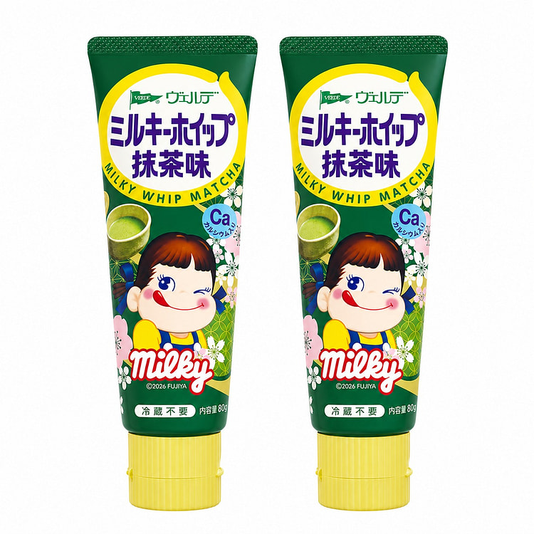 KEWPIE Aohata Bread Spread Milky Matcha Flavor 2pc 80 g