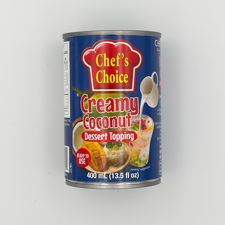 CHEF'S CHOICE Creamy Coconut Dessert Topping 13.5 oz