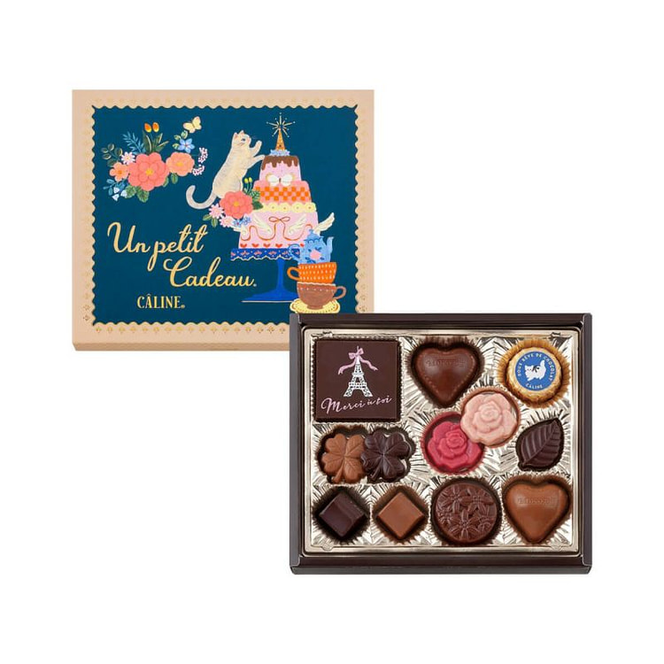 Sôcôla Valentine hương hoa Morozoff 12 miếng